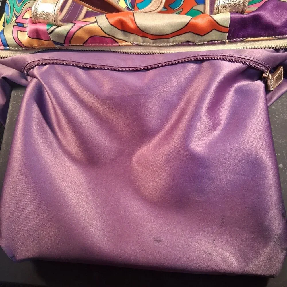 Coach 14365 Poppy Pop C Signature Purse Vintage Spotlight Colorful Glam RARE - Picture 15 of 16